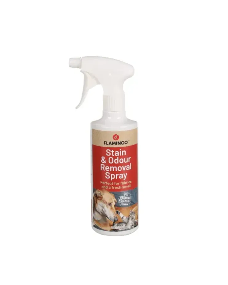 Spray pentru indepartarea petelor si mirosurilor, Flamingo, 500 ml