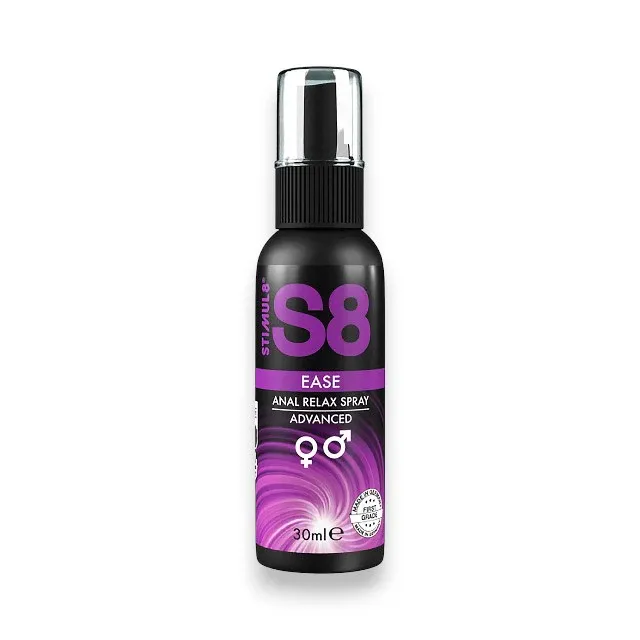 Spray pentru relaxare anală S8 Ease Anal Relax, fără parabeni și gluten, 30 ml
