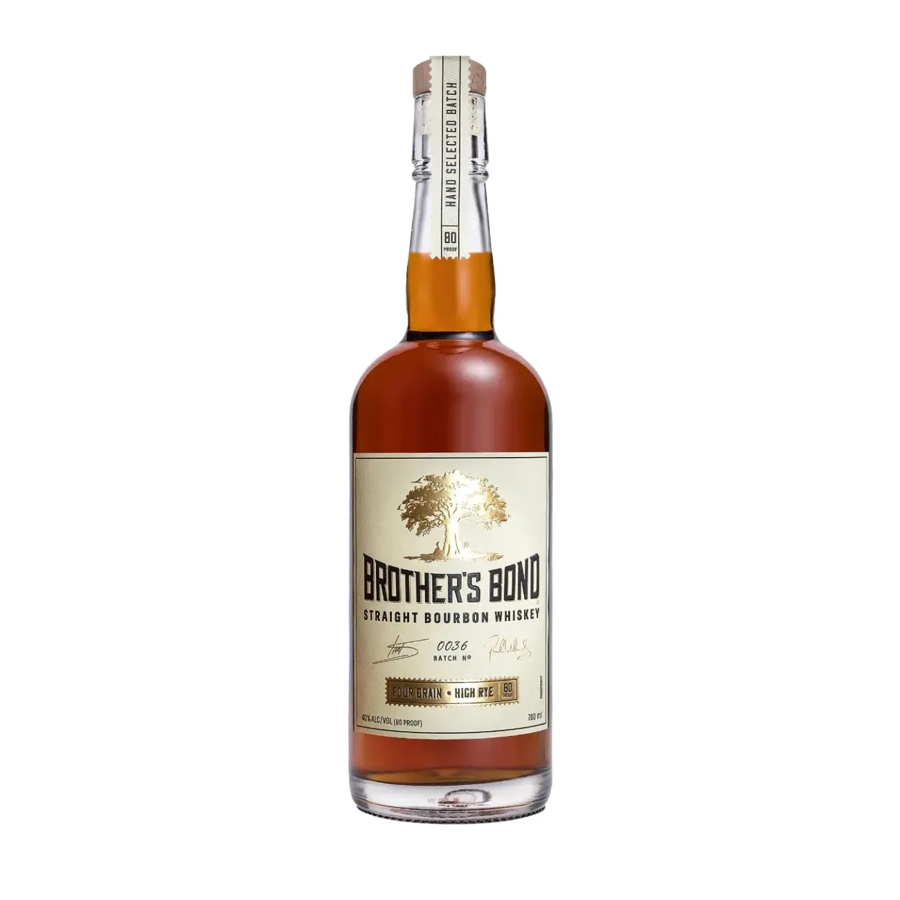 Straight bourbon whiskey 700 ml