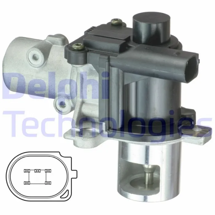 Supapa EGR potrivit DACIA DUSTER, LOGAN, LOGAN EXPRESS, LOGAN II, LOGAN MCV, LOGAN MCV II, SANDERO, SANDERO II; NISSAN KUBISTAR, MICRA III, NOTE, NV200, NV200   EVALIA, QASHQAI I 1.2 1.5D 06.01-