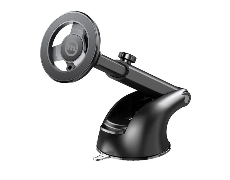 Suport auto Mobile Origin MO8, Dashboard Mount, Compatibil MagSafe, Rotire 360 grade, Negru