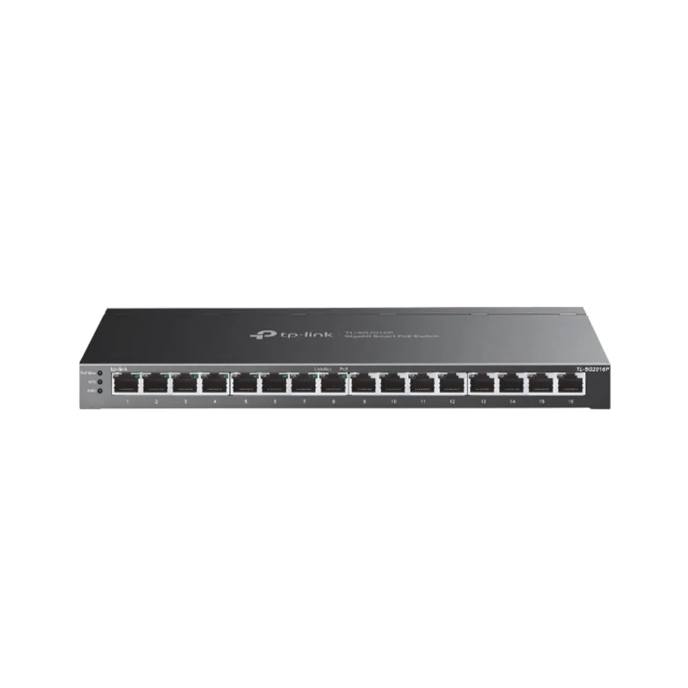 Switch 16 porturi Gigabit IP TP-Link Jetstream TL-SG2016P, cu management Omada SDN, PoE