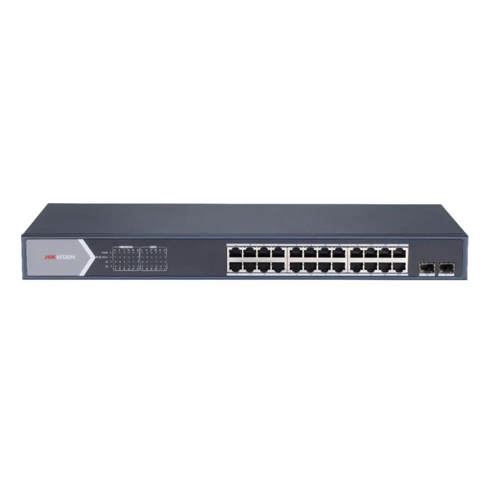 Switch 24 porturi Gigabit Hikvision DS-3E1526P-SI, L2, Smart Managed