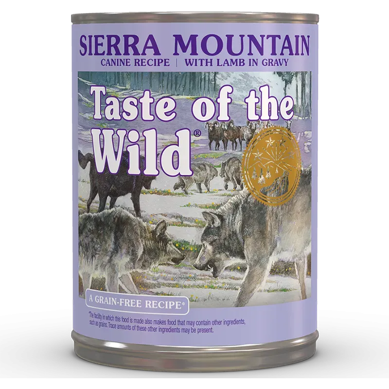 Taste of the Wild Sierra Mountain Canine Recipe, 390 g