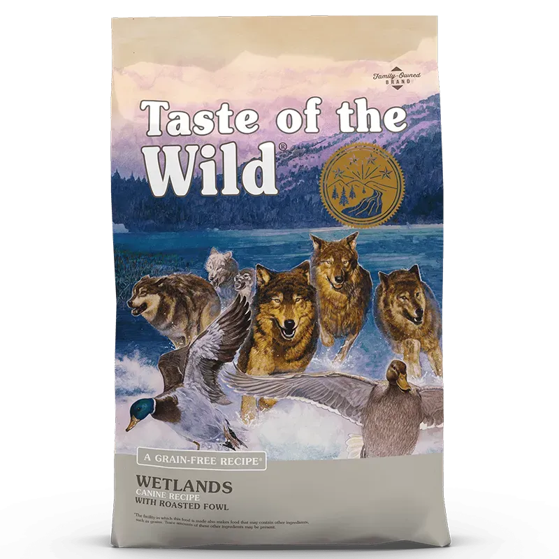 Taste of the Wild Wetlands Canine Recipe, 12.2 kg