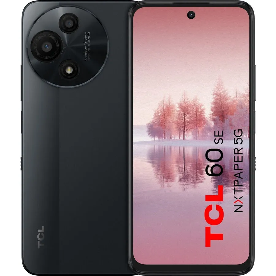 TCL Telefon mobil TCL 60SE NXTPAPER, 5G, 8GB RAM, 256GB, Dual SIM, MediaTek Dimensity 6300, Gri