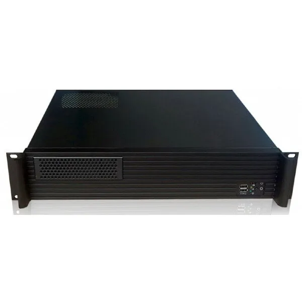 TECHLY Carcasa server Techly 101980 PC mATX / mITX Rack 19 2U / 400mm, Negru