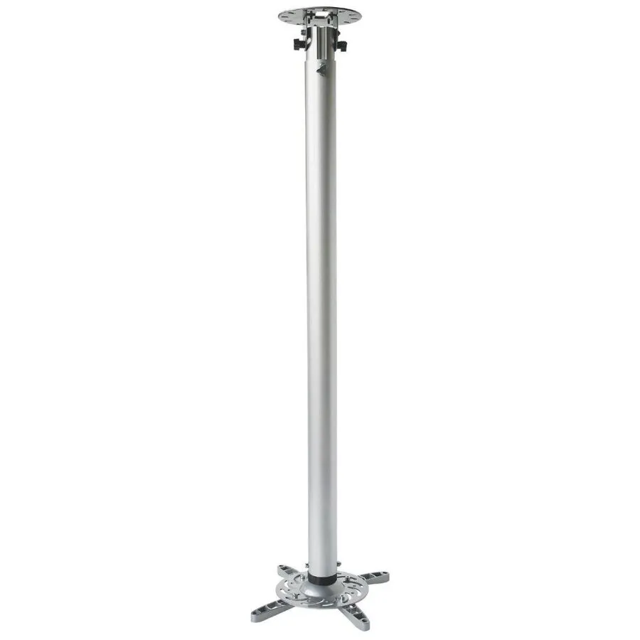 TECHLY Suport de tavan pentru videoproiector, reglabil, extensie 110-197 cm, capacitate sustinere 15KG, Argintiu, Techly, ICA-PM 104XL