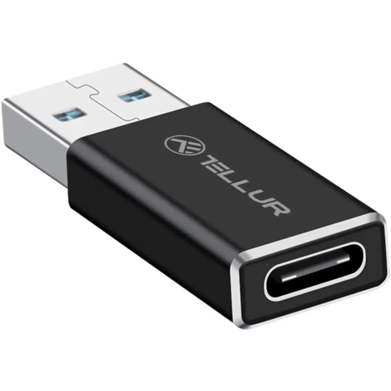 Tellur Adaptor Tellur USB 2.0 tip A Male - USB-C Female