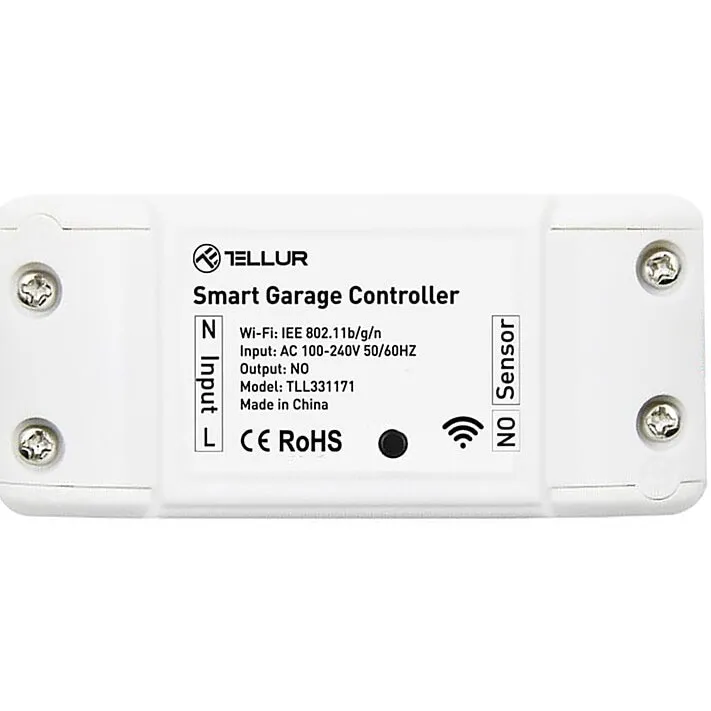 Tellur Kit control usa garaj WiFi Tellur Smart, Alb