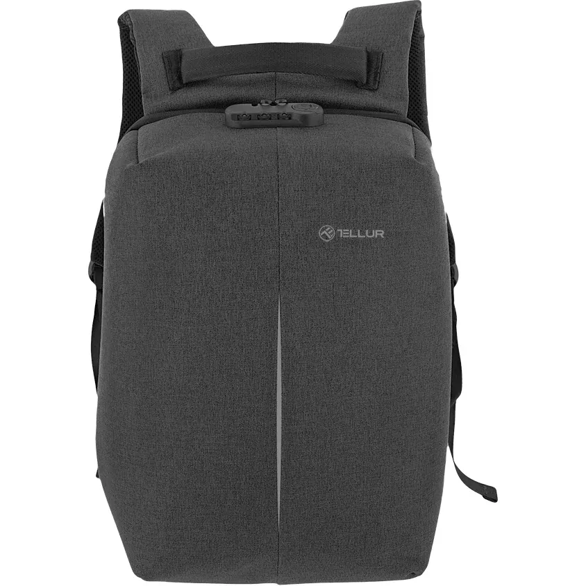 Tellur Rucsac laptop Tellur Antifurt V2, cu port USB, 15.6, negru