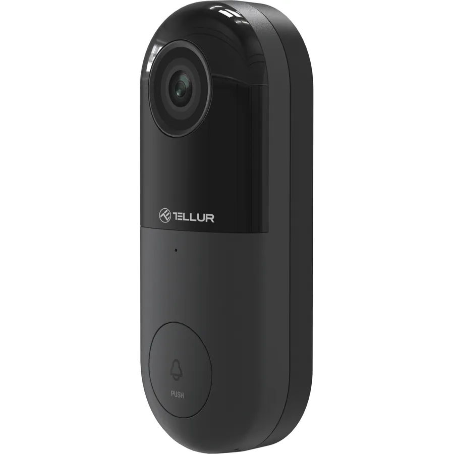 Tellur Video interfon Tellur, 1080P, WiFi, Negru TLL331251