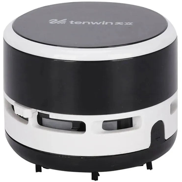 Tenwin Mini aspirator, robot de birou fara fir Tenwin 8050-1 Baterie, Negru