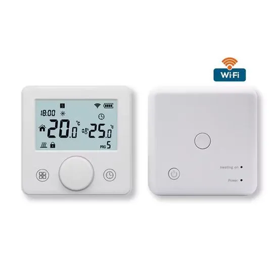 Termostat Centrala Termica inteligent WIFI control Vocal Wirelress Tuya, Histerezis 0.1 Grade, Volt Romania