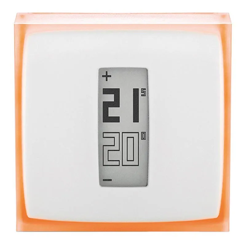 Termostat Smart Netatmo, Control Wi-Fi, Auto-Adapt, Auto-Care, Rapoarte lunare