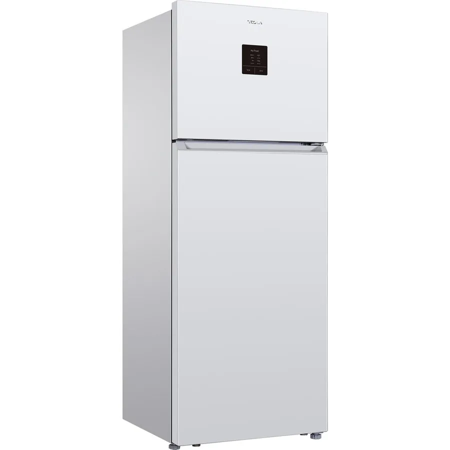 TESLA Frigider cu doua usi Tesla RD4650FTE, 465 l, Total No Frost, Clasa E, Display extern, Control electronic, Lumina LED, H 185, Alb