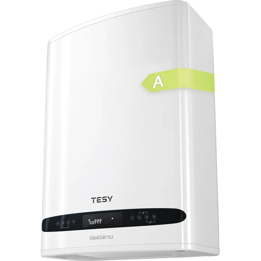 TESY Boiler electric TESY BelliSlimo, 1200 W, 30 l, reversibil, control electronic, GCR 302712 E31 EC, Alb