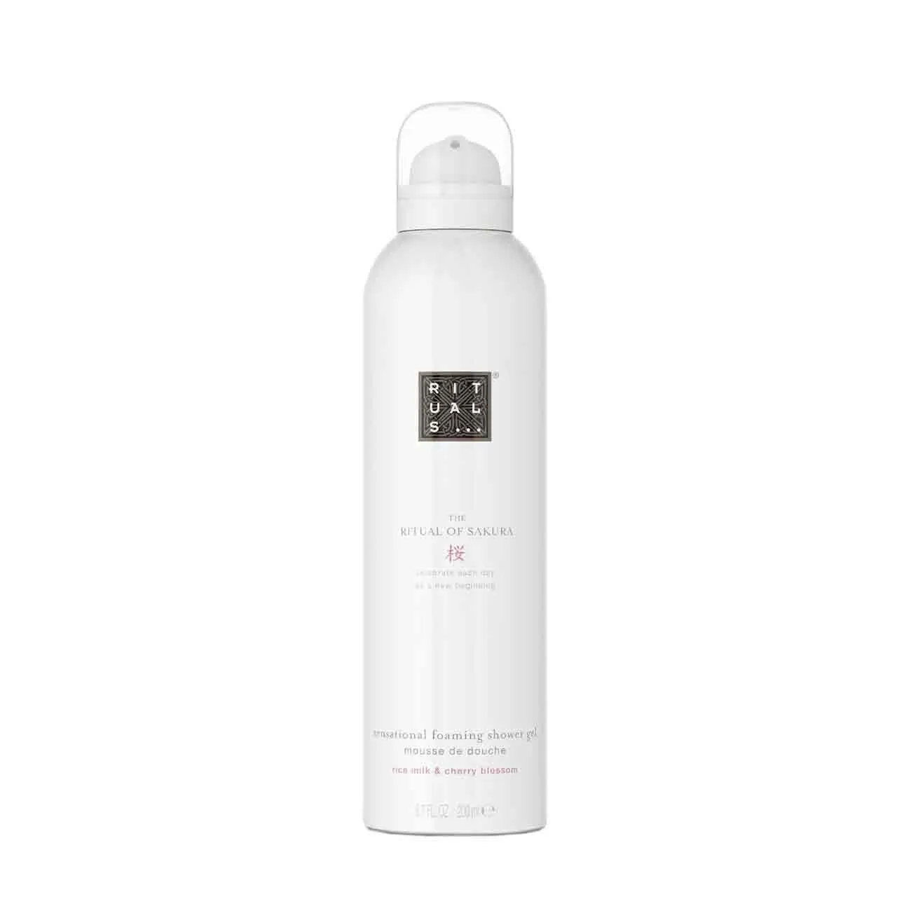 The ritual of sakura foaming shower gel 200 ml