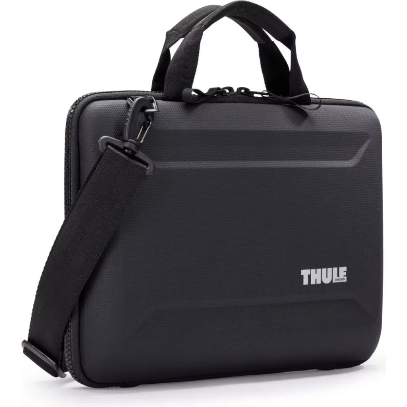 Thule Geanta laptop Thule Gauntlet Sleeve, 14, Negru, Poliuretan, Maner, Bretea Umar