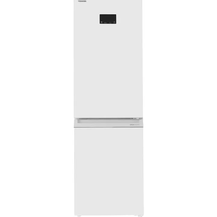 Toshiba Combina frigorifica Toshiba GR-RB449WE-PMJ(51), 338L, Clasa E, H 185.8 cm, Alb