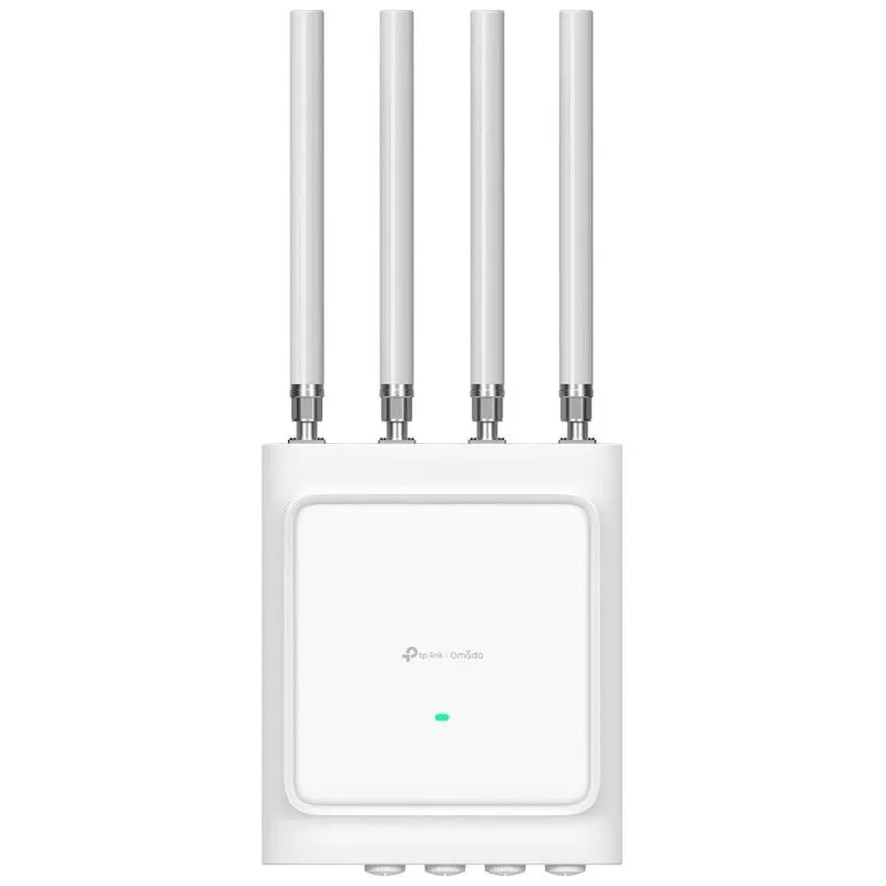 TP-LINK Access point TP-LINK Omada EAP668-Outdoor HD, Dual-Band, WiFi 6, 2.4 GHz: 1148 Mbps, 5 GHz: 2402 Mbps, PoE, Alb