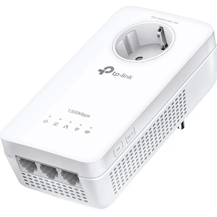 TP-LINK Adaptor Powerline TP-LINK TL-WPA8631P, AC1200, Dual-Band, Gigabit, 2x2 MIMO