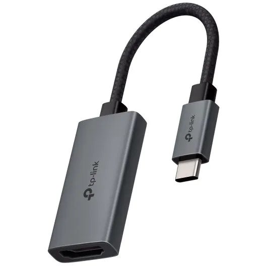 TP-LINK Adaptor video TP-Link UA520C, USB Type-C - HDMI, 4K (3840 x 2160) 60 Hz, Gri