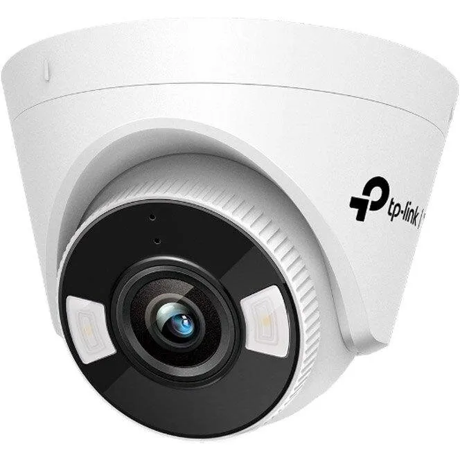 TP-LINK Camera supraveghere IP Dome TP-Link Full Color VIGI C450(4MM), 5 MP, 4 mm, IR/Lumina alba 30 m, slot card, microfon si difuzor, vizualizare pe telefon