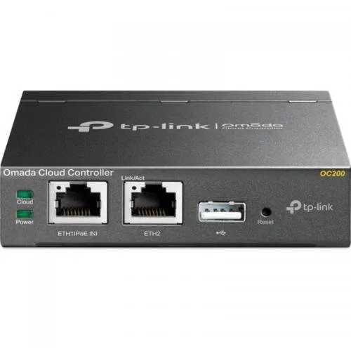 TP-LINK CONTROLLER TP-LINK wireless cloud controler, 2 x 10/100 LAN ports, 1 x USB 2.0, 1 x Mirco-USB, PoE 802.3af or Micro-USB Power Adapter OC200 (include TV 1.5 lei)
