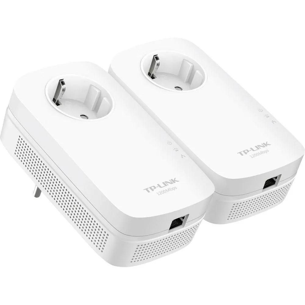 TP-LINK Kit Adaptoare Powerline TP-Link TL-PA8010P, Gigabit, 1200 Mbps, 2 Bucati