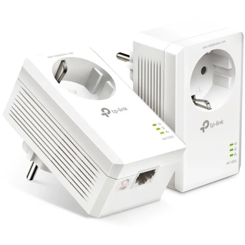 TP-LINK Kit Adaptor Powerline Tp-Link TL-PA7017P KIT, AV1000 Gigabit