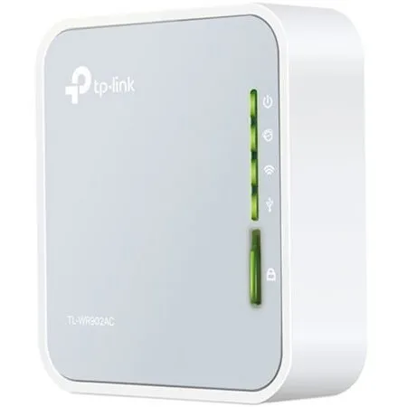 TP-LINK Router portabil, TP-Link, TL-WR902AC, 2.4 GHz, 5 GHz, 802.11b/g/n/ac AC750