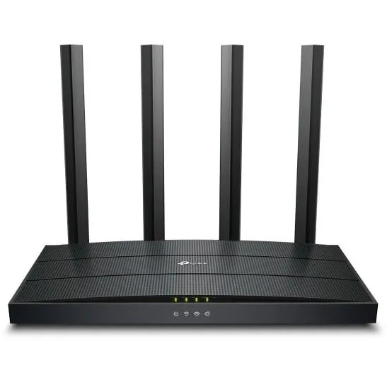 TP-LINK Router TP-Link Archer AX17, WiFi 6, AX1500, Viteza maxima 1.5 Gb/s (1201 Mb/s pe 5 GHz si 300 Mb/s pe 2.4 GHz), 1 port WAN Gigabit, 3 porturi LAN Gigabit