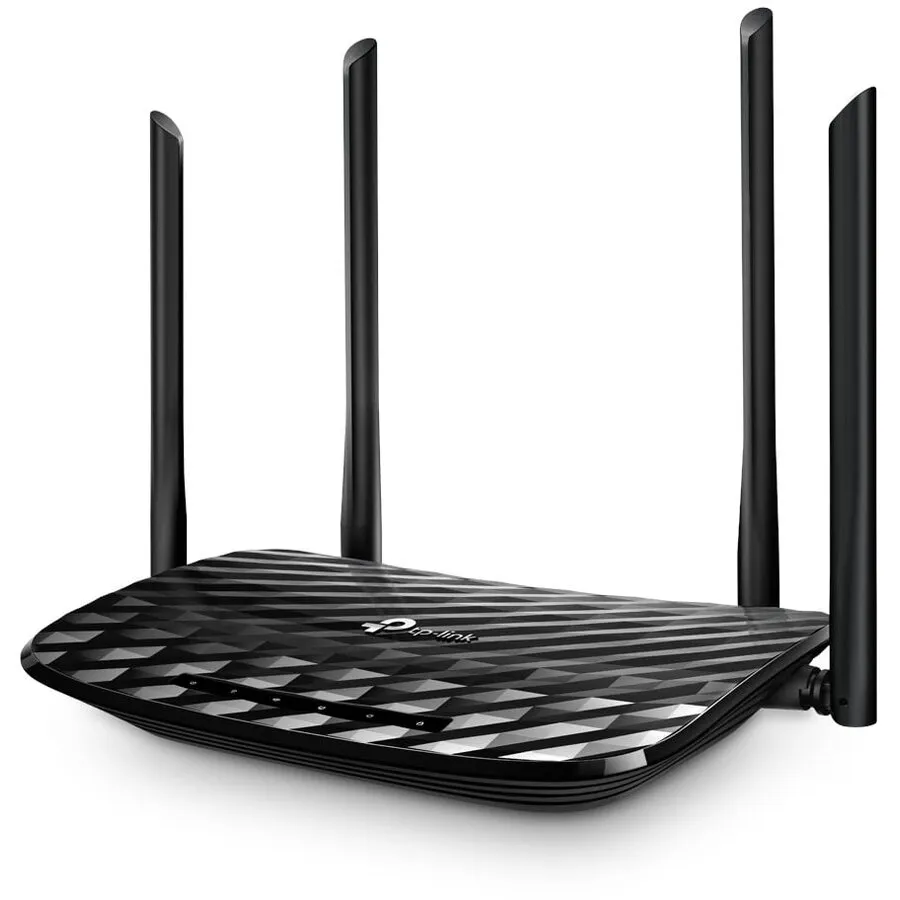 TP-LINK Router wireless TP-Link Archer A6, AC1200, Banda dubla, 2.4 GHz/ 5 GHz, 867 Mbit/s, Wi-Fi 5, Gigabit Ethernet