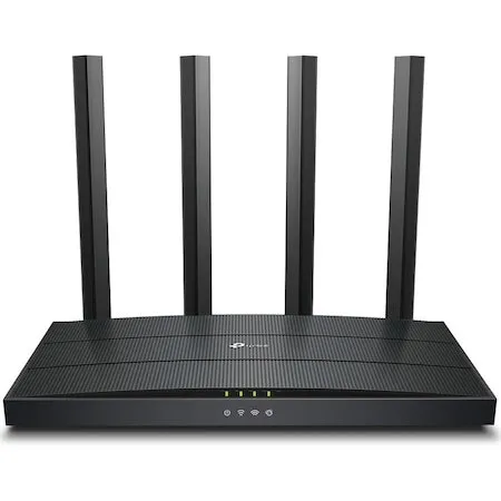 TP-LINK Router wireless TP-Link Archer AX12, Wi-Fi 6, AX1500, Dual-Band, Gigabit, 4 antene