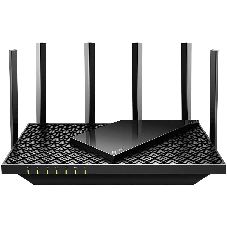 TP-LINK Router wireless TP-Link Archer AX72, AX5400, Wi-Fi 6, Dual-Band Gigabit, MU-MIMO, 6 antene Wi-Fi