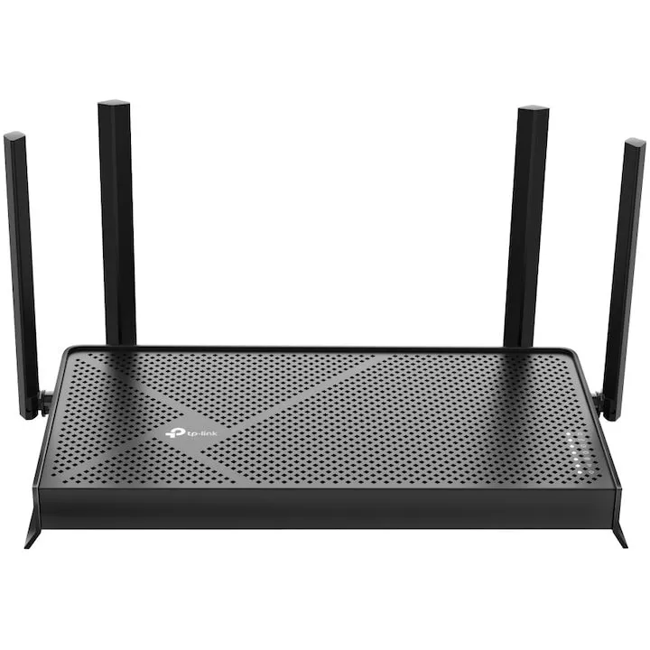 TP-LINK Router Wireless TP-Link Archer BE230, Dual-Band, Wi-Fi 7, 4 antene externe, Negru