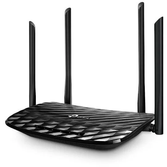 TP-LINK Router wireless TP-Link Archer C6 AC1200, Gigabit, Dual-Band, Negru