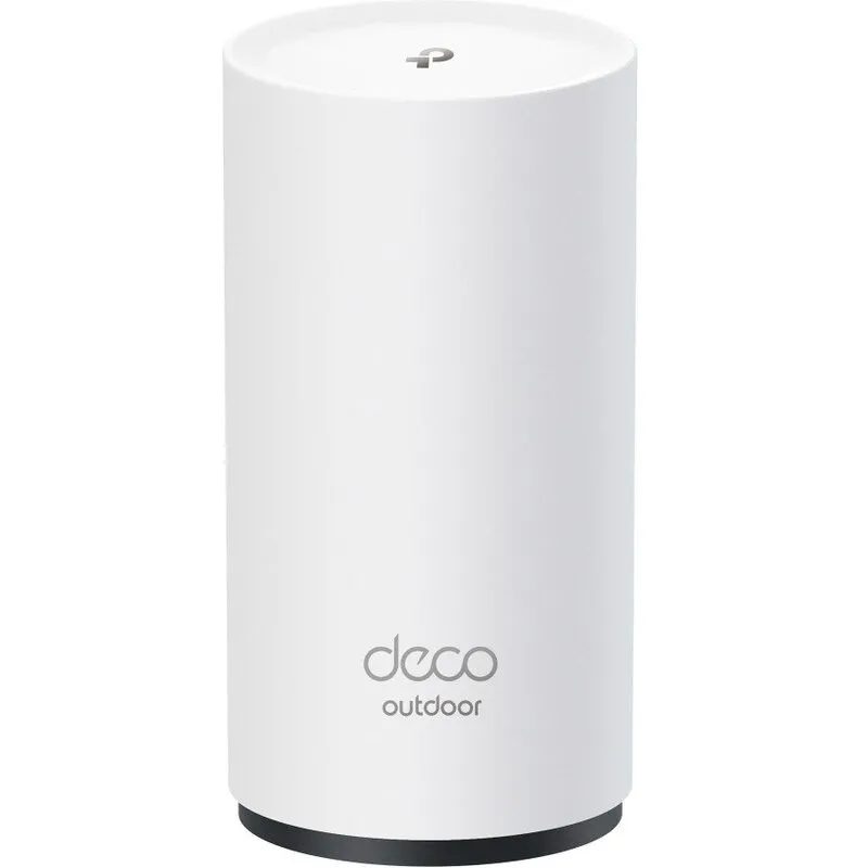 TP-LINK Router wireless TP-LINK Gigabit Deco BE25-Outdoor, BE3600, Dual-Band, WiFi 7, 2.4 GHz - 688 Mbps, 5 GHz - 2882 Mbps, Alb