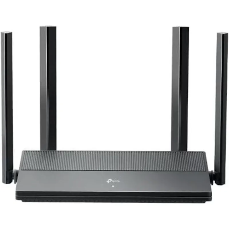 TP-LINK Router wireless TP-LINK Gigabit EX141, AX1500, Dual-Band, WiFi 6, 2.4 GHz - 574 Mbps, 5 GHz - 1201 Mbps, Negru
