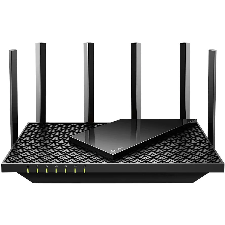 TP-LINK Router Wireless Wi-Fi 6 TP-Link Archer AX73, Dual-Band, Gigabit, AX5400, Beamforming, OFDMA, MU-MIMO, HomeShield, OneMesh™, 6 antene Wi-Fi
