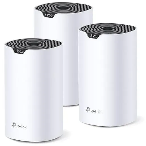 TP-LINK Sistem Mesh Wi-Fi TP-Link Deco S7(3-pack), AC1900, Dual-Band, 3x3 MU-MIMO, cu acoperire completa pentru casa