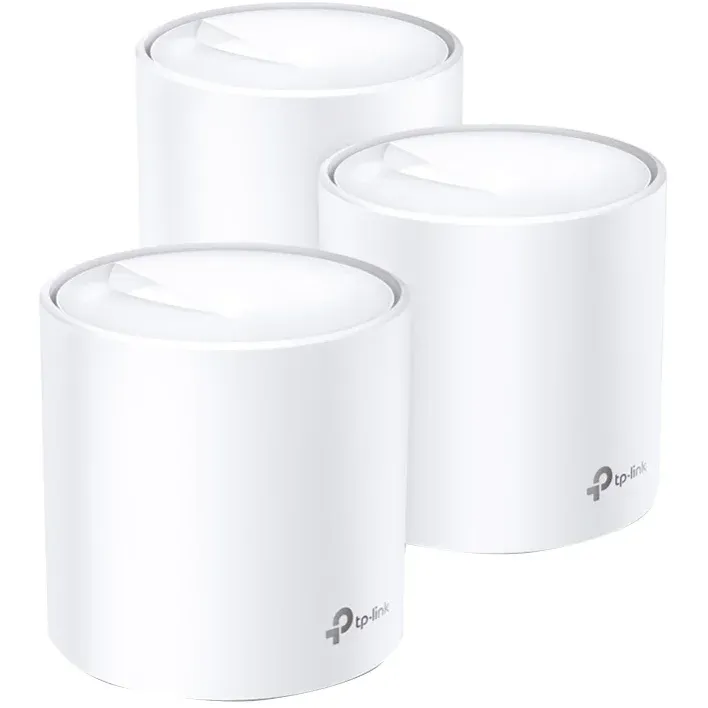 TP-LINK Sistem Wi-Fi Mesh TP-Link Deco X20(3-pack) Dual-Band Gigabit AX1800 cu acoperire completa pentru casa