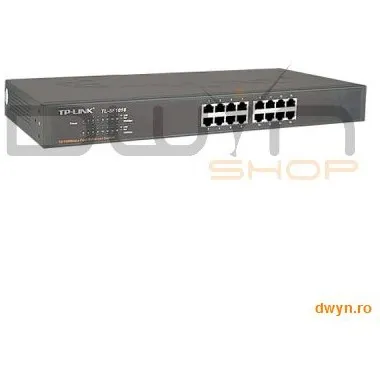 TP-LINK Switch 16 Port-uri 10/100, carcasa metalica 1U 19-inch