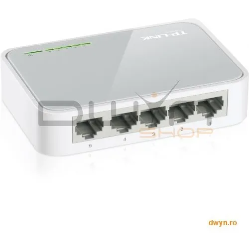 TP-LINK Switch 5 Port-uri 10/100, carcasa plastic