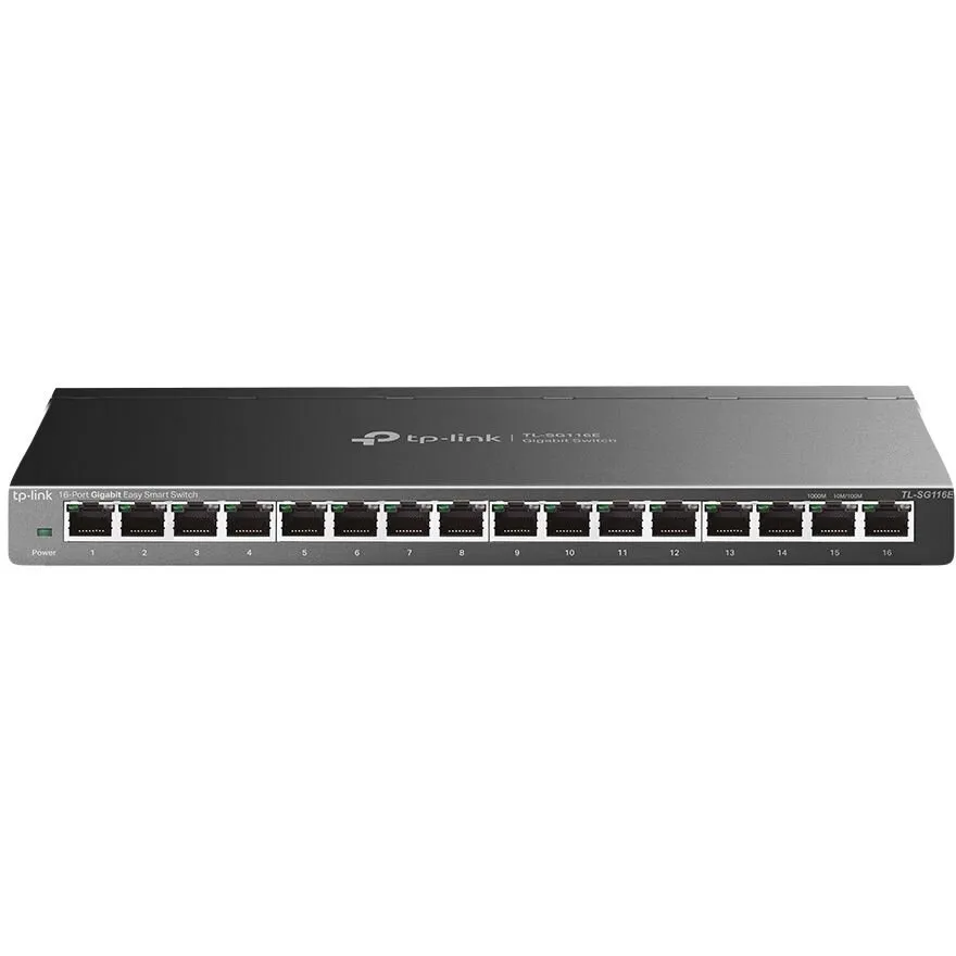 TP-LINK Switch TP-LINK 16 porturi Gigabit, TL-SG116E