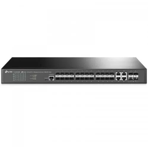 TP-LINK Switch TP-Link JetStream TL-SG3428XF, 24 porturi