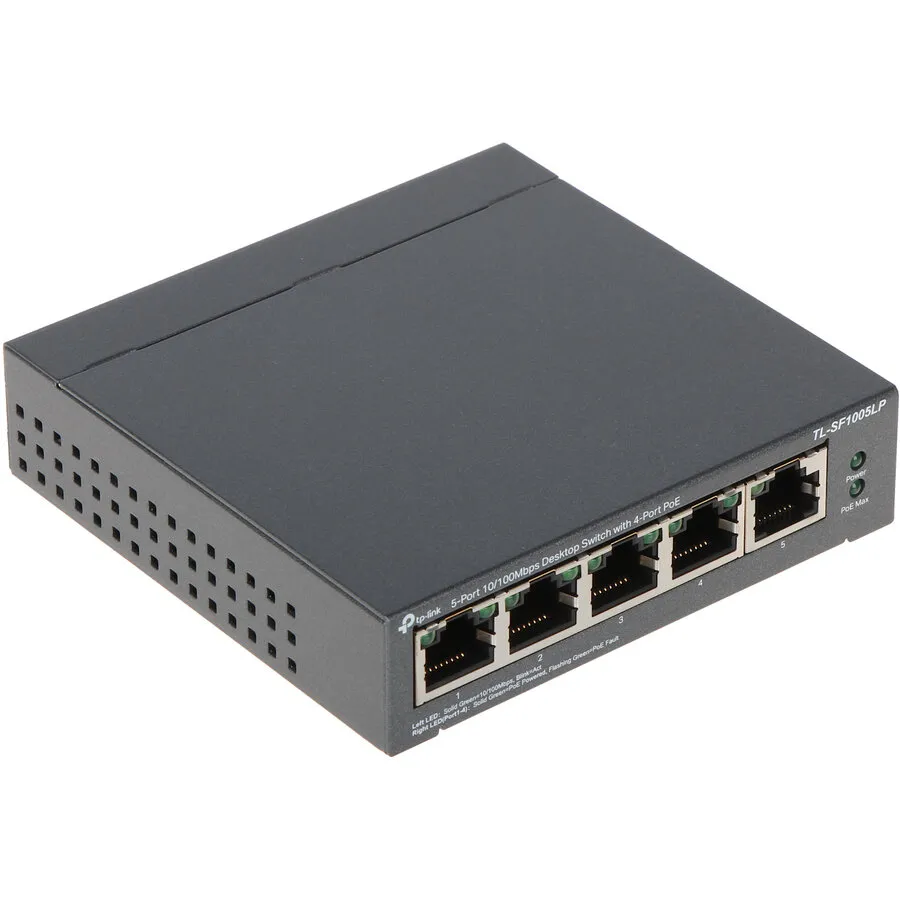 TP-LINK Switch TP-LINK TL-SF1005LP, 5 Porturi PoE