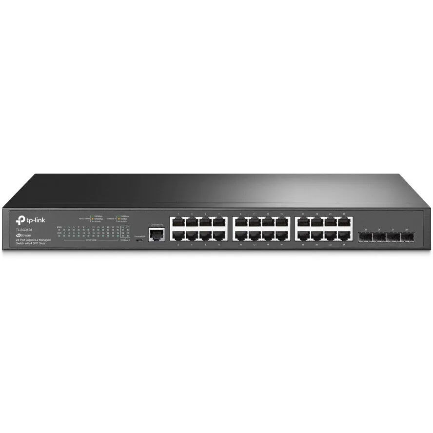 TP-LINK Switch TP-Link TL-SG3428, 24-Port Gigabit