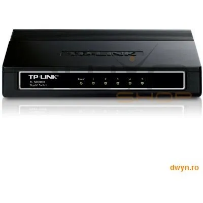 TP-LINK Tp-Link 5-port Desktop Gigabit Switch, 5 10/100/1000M RJ45 ports, plastic case